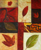 Autumnal Abstract Canvas Oil Painting