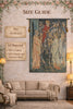 The Holy Grail Left Panel European Tapestry