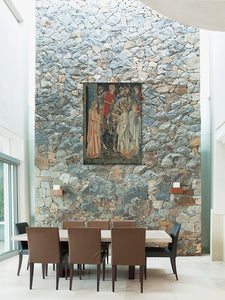 The Holy Grail Left Panel European Tapestry