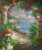 Garden Archway Canvas Oil Painting