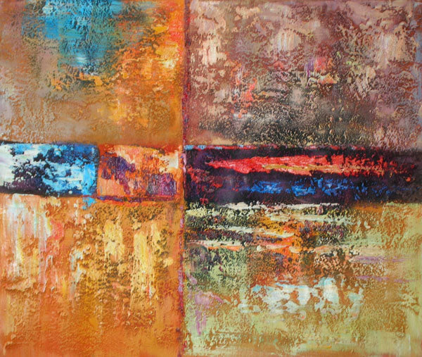 Vibrant Blend Canvas Oil Painting