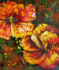 Hibiscus Canvas Oil Painting