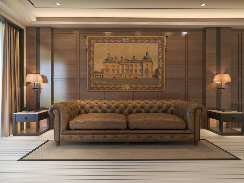 English Castle European Tapestry