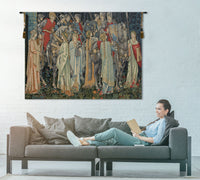 Holy Grail I European Tapestry by William Morris