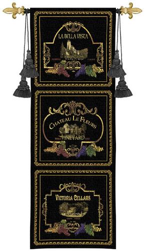Vineyard Signs Tapestry Wall Hanging