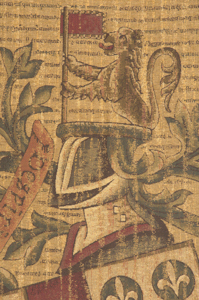 Unicorn Crest European Tapestry