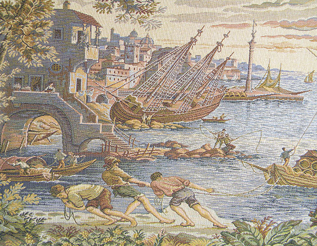 Scaricatori Italian Tapestry Wall Hanging