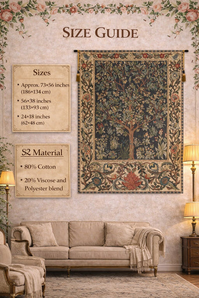 Tree of Life I European Tapestry