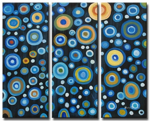 Circles of Abundance Canvas Art