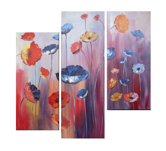 Untamed Poppies Canvas Art