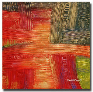 Color Weave Canvas Art