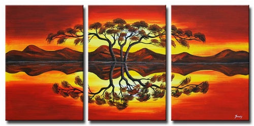 Highwater Mirror Canvas Art