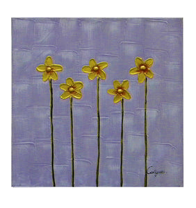 Five Stems Canvas Art