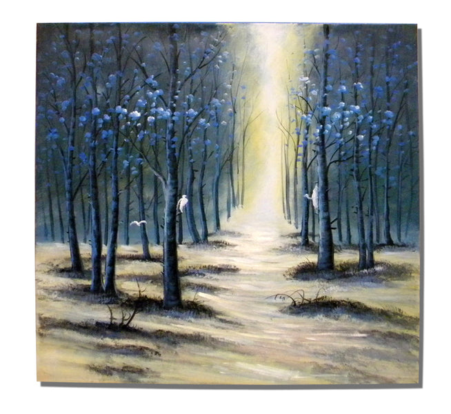 White as Snow Canvas Art