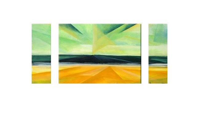 Fractal Horizon Canvas Art