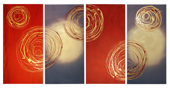 Unite the Swirls Canvas Art