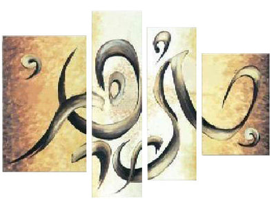 Swirling Streamers Canvas Art