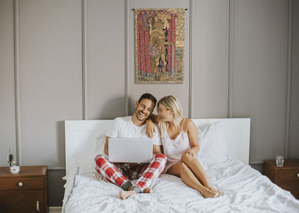 Armored Knight Italian Tapestry Wall Hanging