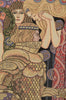 The Knight with the Tree of Life Italian Tapestry Wall Hanging