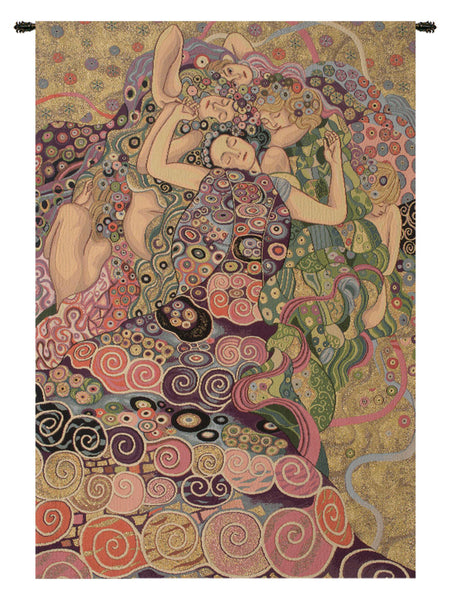 The Virgin Italian Tapestry Wall Hanging