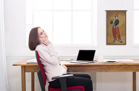 The Piper Italian Tapestry Wall Hanging