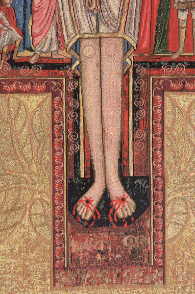 Crucifix of St. Damian Italian Tapestry Wall Hanging