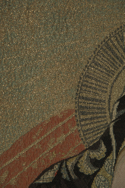 Madonna's Coronation Italian Tapestry Wall Hanging