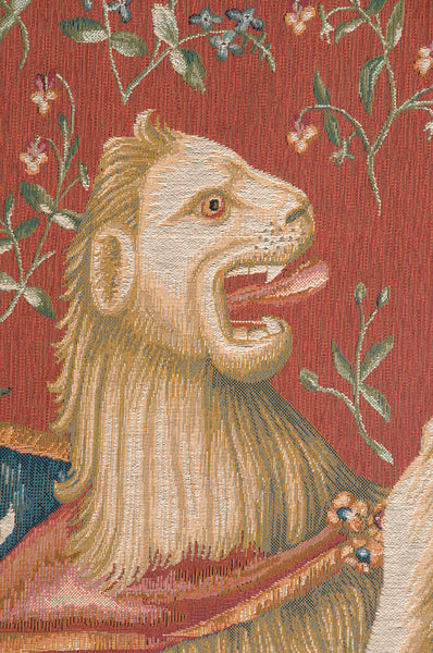Portiere Lion  French Tapestry