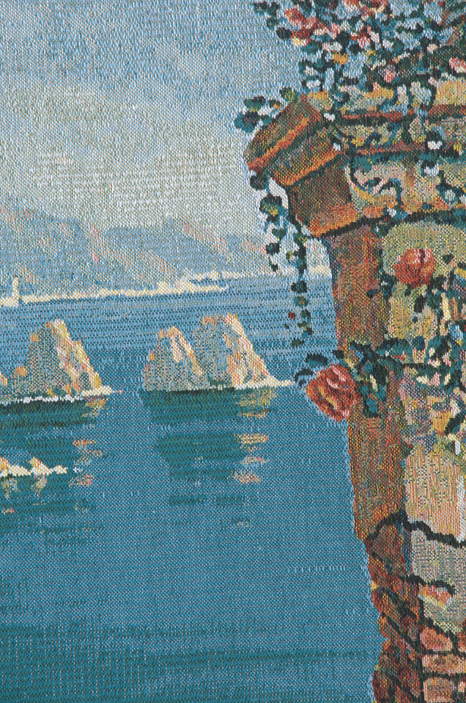 Capri Vista Belgian Tapestry Wall Hanging