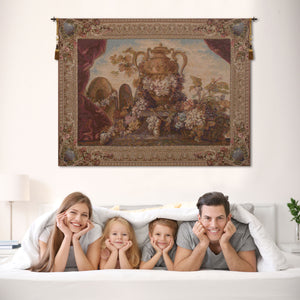 Vase and Raisins French Tapestry