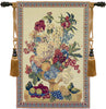 Bouquet With Grapes Vertical European Tapestry