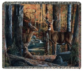 Broken Silence II Tapestry Throw
