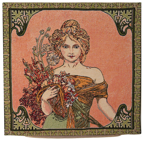 Mucha Spring I European Cushion Cover