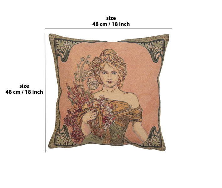 Mucha Spring I European Cushion Cover