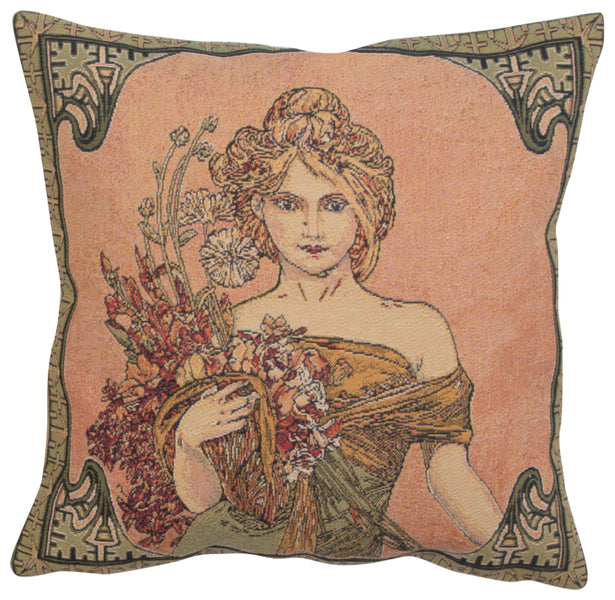 Mucha Spring I European Cushion Cover