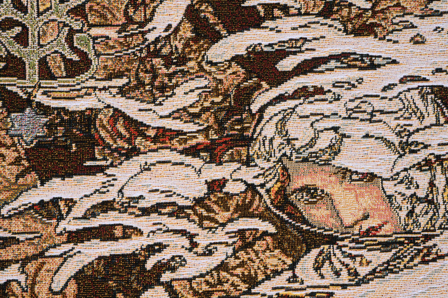 Mucha Winter I European Cushion Cover