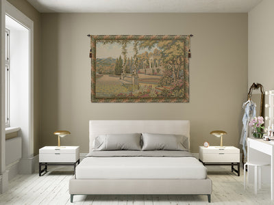Lake Como Terrace Italian Tapestry