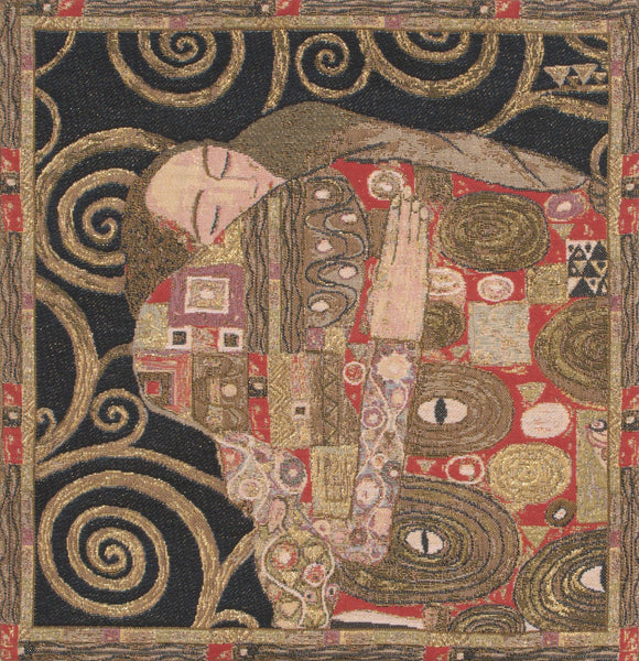 The Accomplissement Black European Cushion Cover