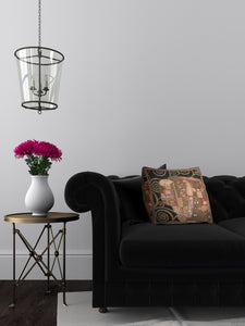 The Accomplissement Black European Cushion Cover