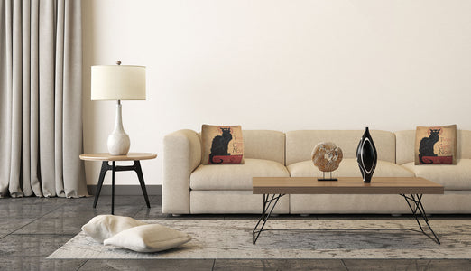 Tournee Du Chat Noir European Cushion Cover