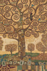 Klimts Tree of Life Italian Tapestry Wall Hanging