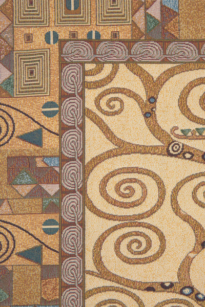 Tree of Life by Gustav Klimt Italian Tapestry Wall Hanging