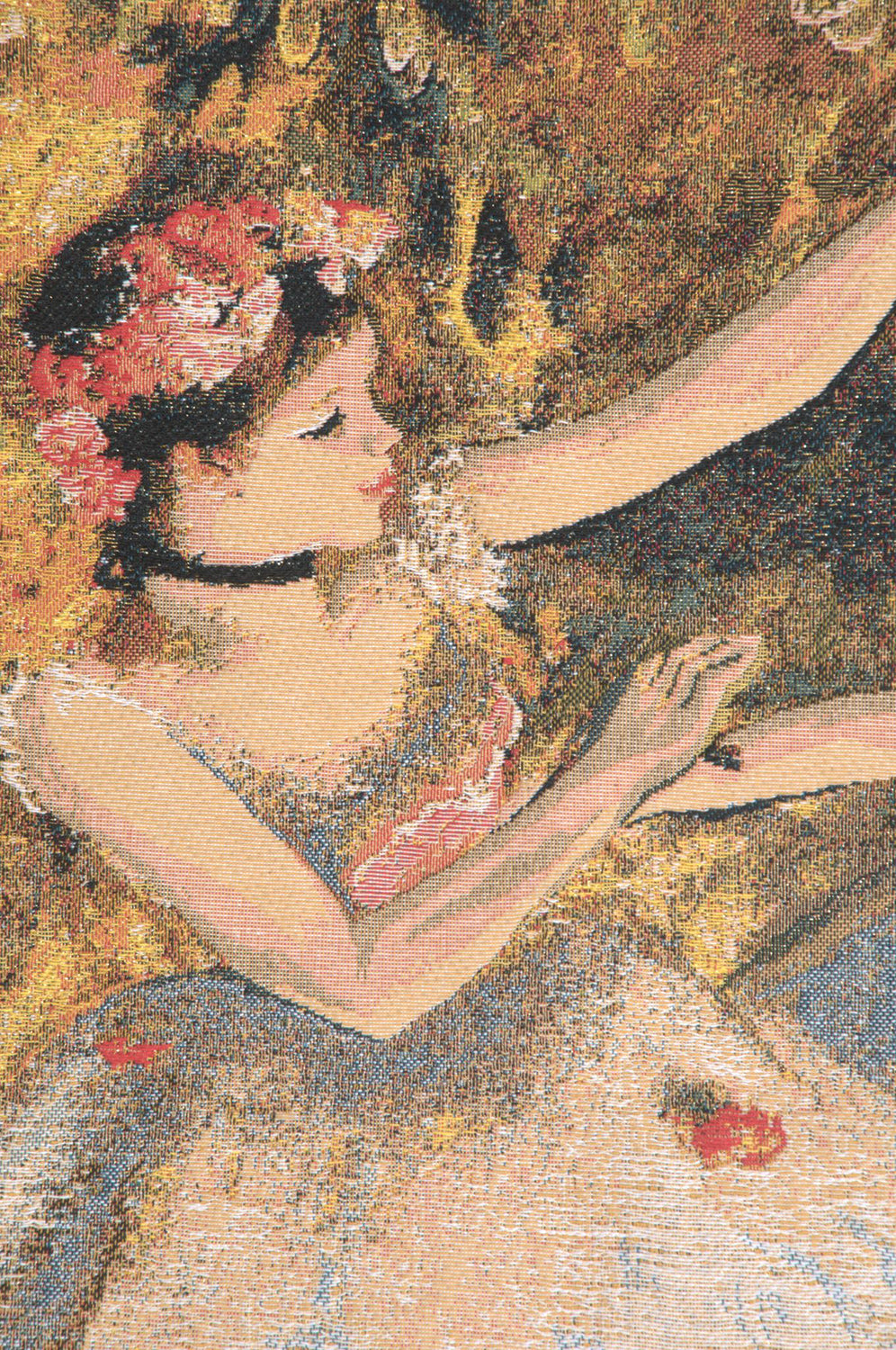 Two Dancers On Stage by Degas European Tapestry