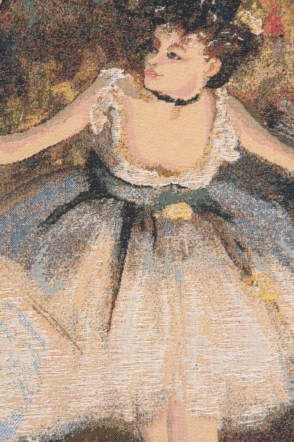 Two Dancers On Stage by Degas European Tapestry