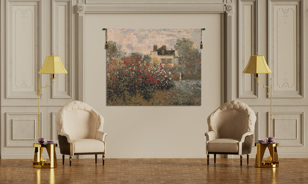 The House Of Claude Monet European Tapestry