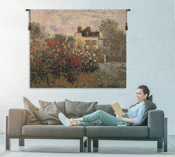 The House Of Claude Monet European Tapestry