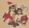 Christmas Kitties European Cushion Cover
