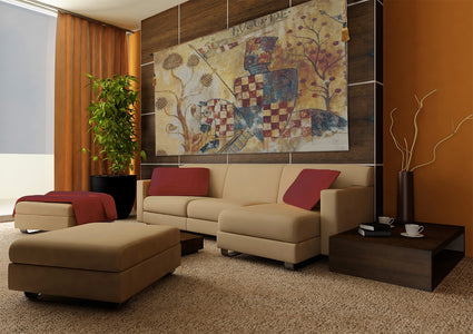 Chevaliers Right Panel Belgian Tapestry Wall Hanging