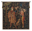 Falconer Mille Fleure Belgian Tapestry Wall Hanging