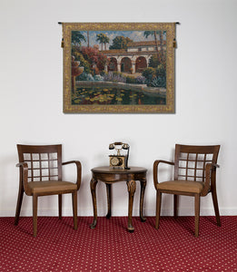 Mission Reflection Belgian Tapestry Wall Hanging